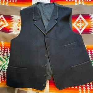 RRL Wool Vest Made In Italy